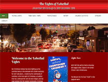 Tablet Screenshot of lightsoflobethal.com.au